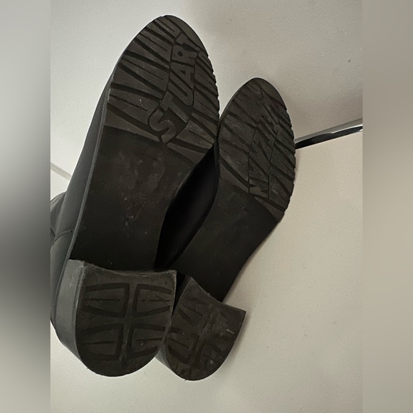 Stuart Weizman 5050 leather long boots black size 6 - Picture 7 of 8